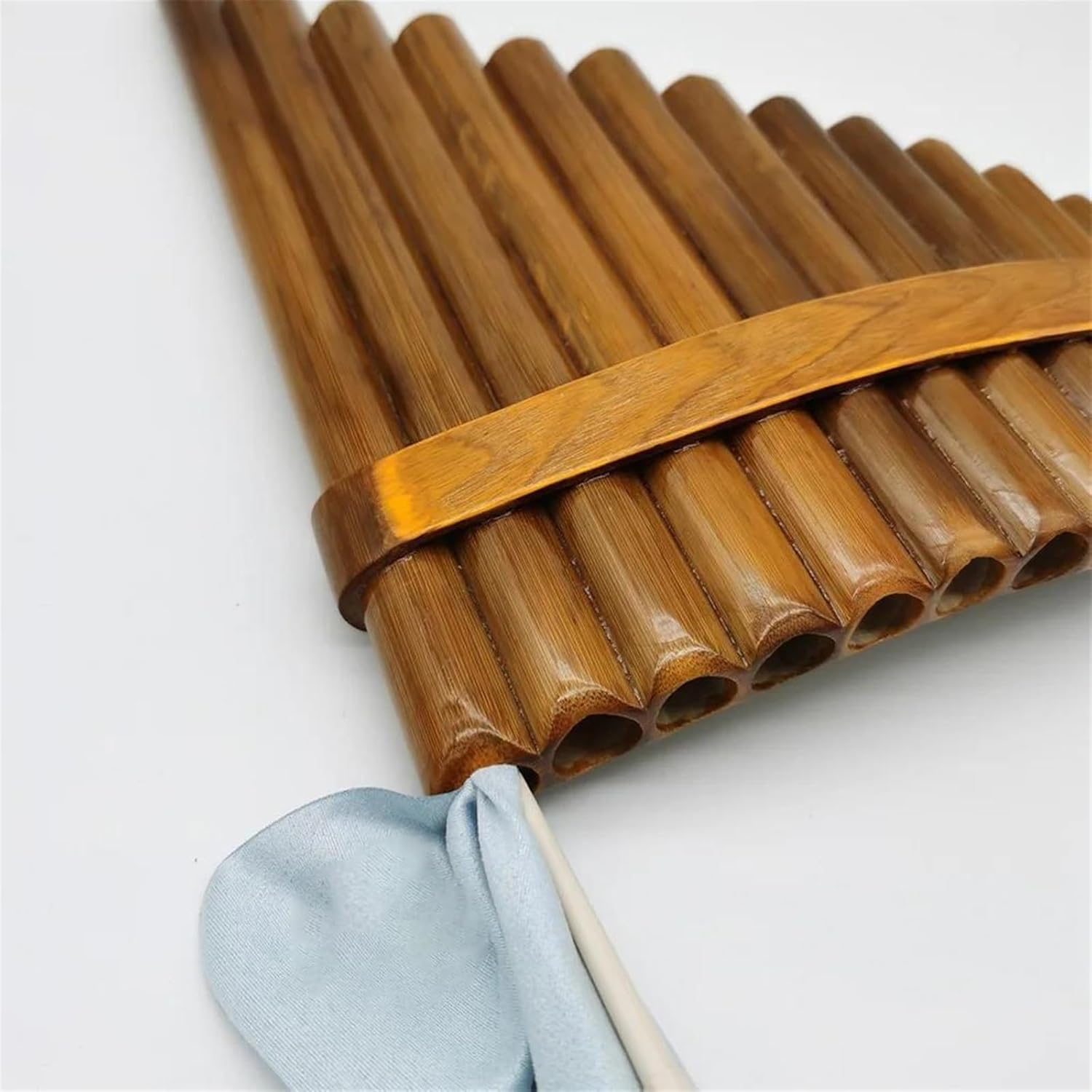 Pan Flute Musical F-key Woodwind Professional Surface Traditional Compact Accessory