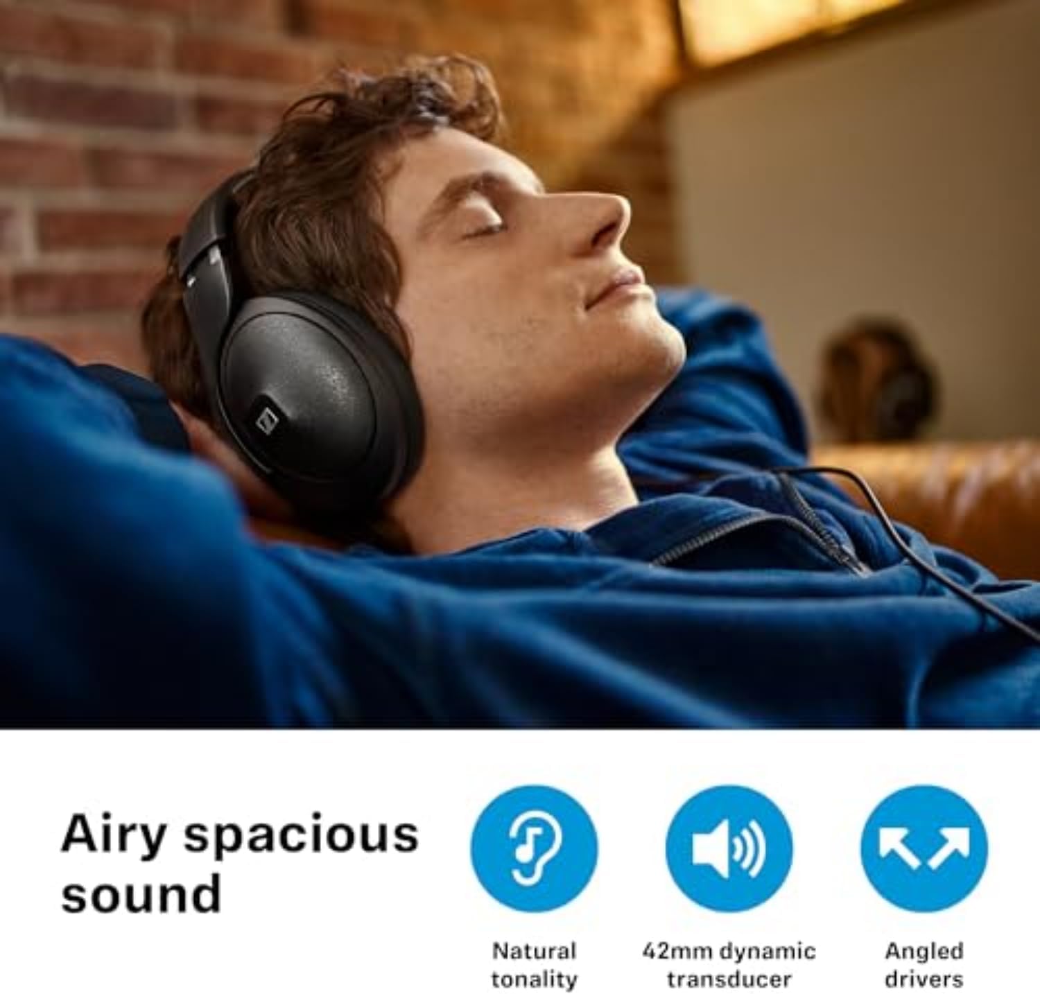 Sennheiser HD 620S - Audiophile Closed-Back Wired Headphones - Premium Stereo Sound with Speaker-Like Spatial Imaging and Optimized Surround, Black