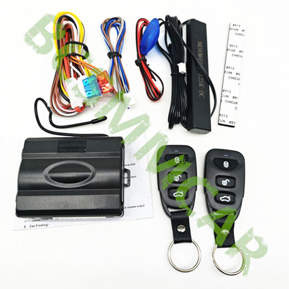 12V Car Remote Central Kit Door Lock Locking Keyless Entry System Controllers