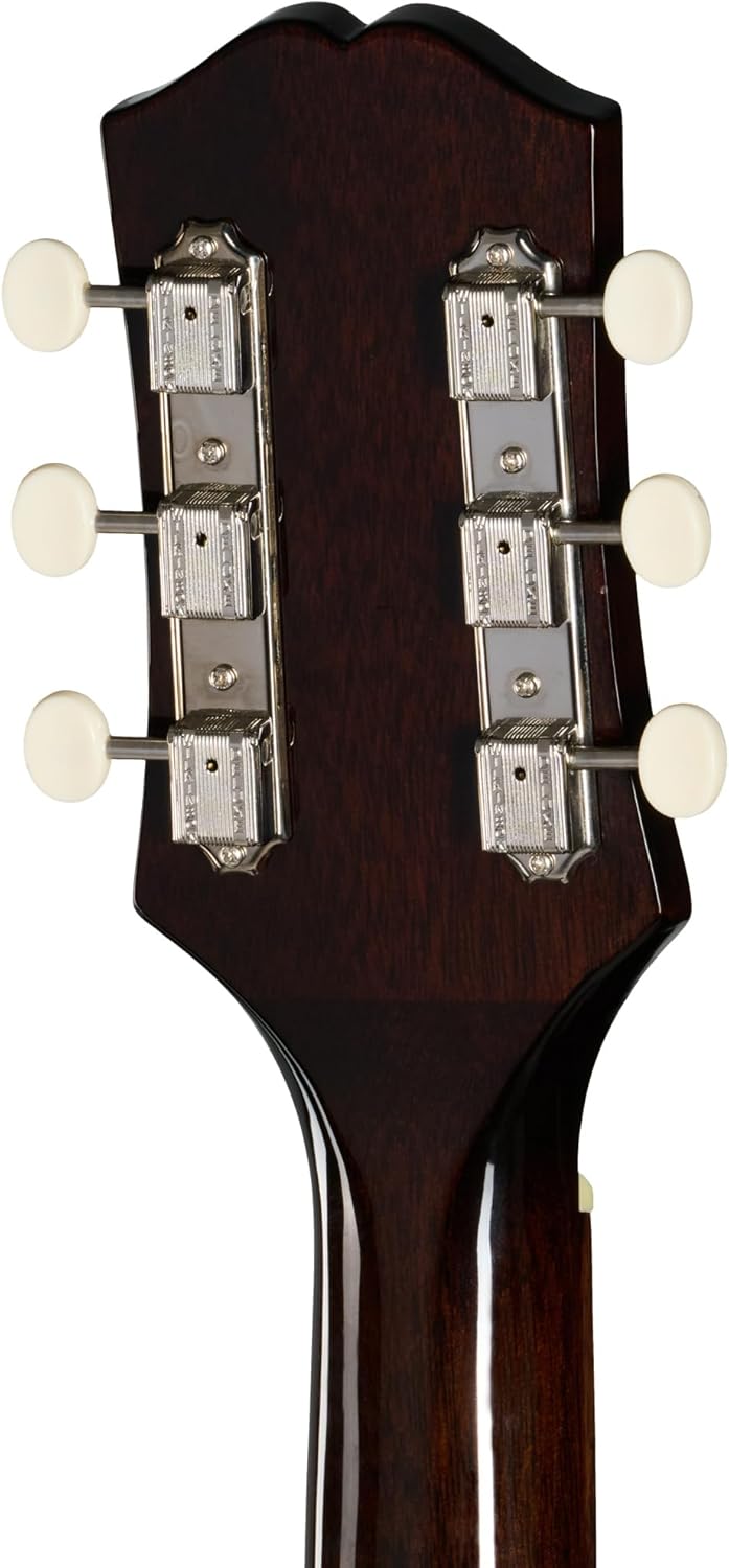 Epiphone Blues King Studio Parlor Acoustic Electric, Dark Burst with Bag