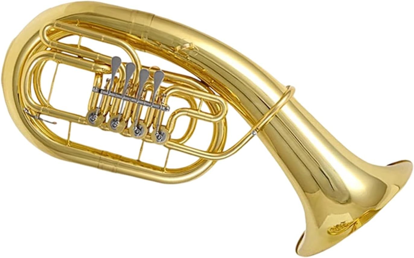 Professional Three Key Bass Horn Bb Euphonium Instrument Euphonium All-brass Instrument(2)
