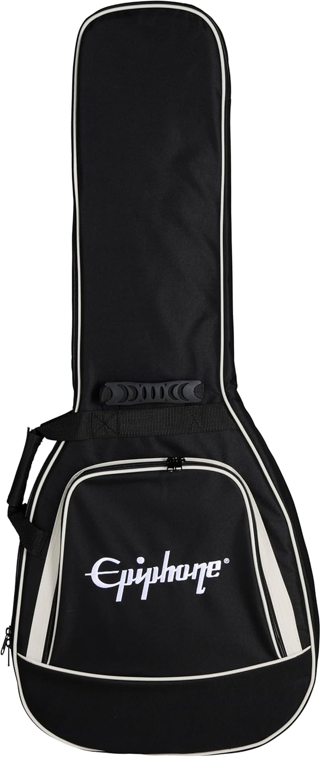 Epiphone Inspired by Gibson Les Paul Custom, Ebony with Bag