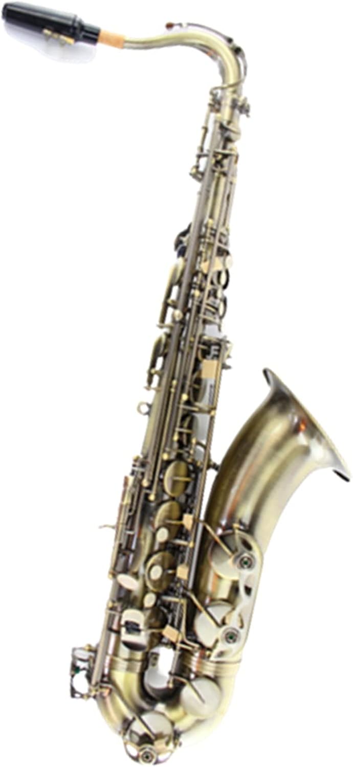 Tenor Saxophone Bb Brass Surface Woodwind Instrument Sax Saxophone Musical Instruments with Case