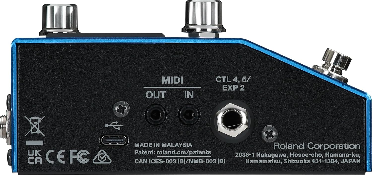 Boss VG-800 V-Guitar Processor Bundle with Gearlux Power Supply, MIDI Cable, Picks, and Austin Bazaar Polishing Cloth