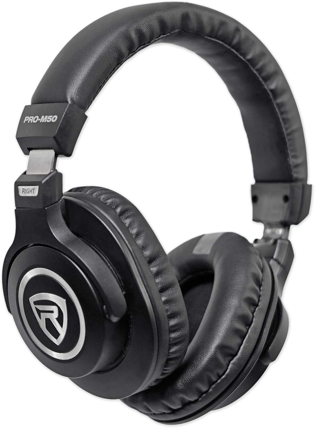 Rockville Podcasting Bundle: Rock-Stream PRO Dual Pattern USB Microphone for Gaming Streaming Recording, PRO-M50 Studio Headphones with Detachable Cable Case Extra Ear Pad, 2-Items