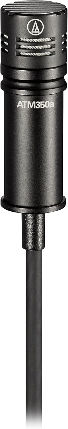 Audio-Technica Cardioid Condenser Microphone Cardioid Condenser Instrument Microphone (ATM350U)