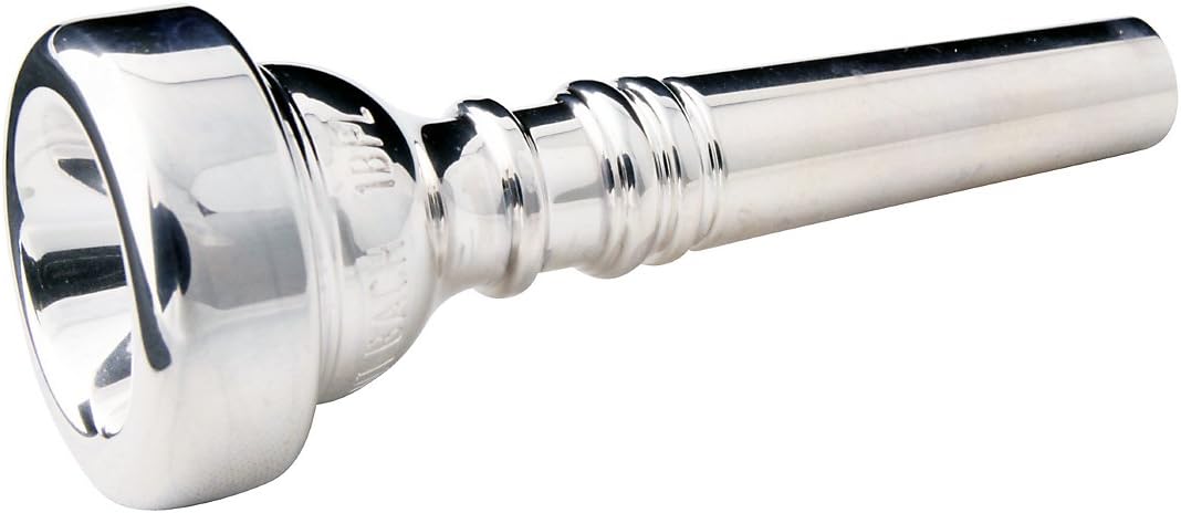 Bach 3421B Silver Plated 1B Cup Flugelhorn Mouthpiece, Medium Deep