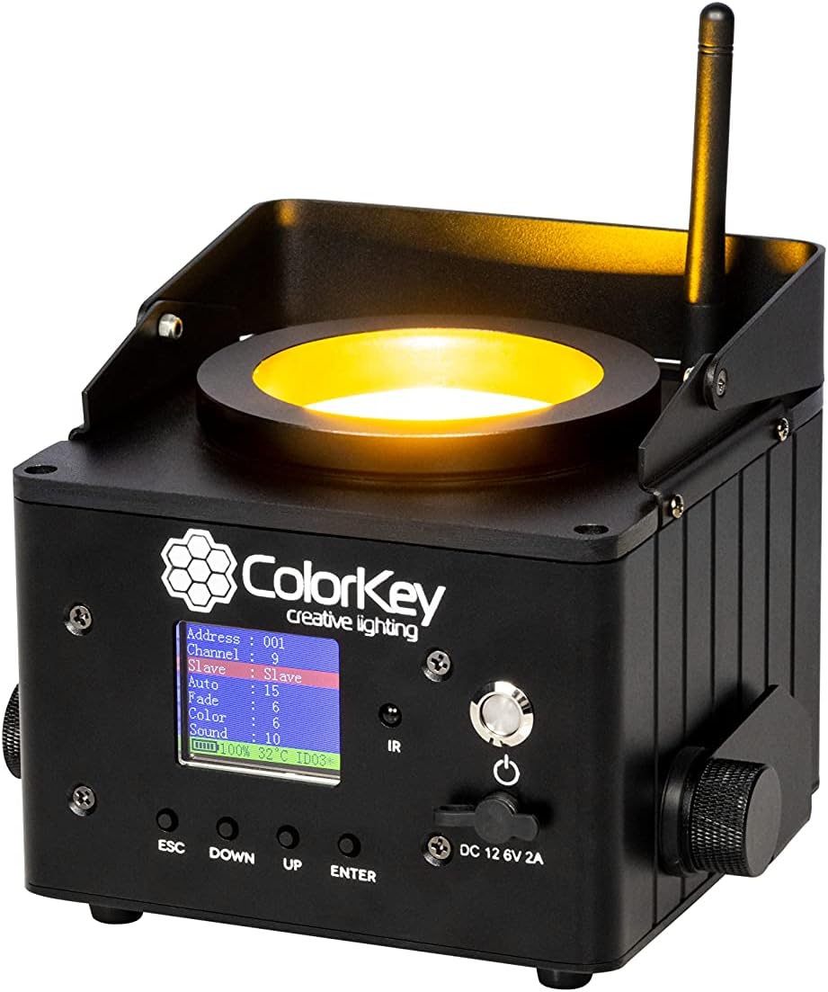 ColorKey AirPar COB Quad, Black (CKU-7050)