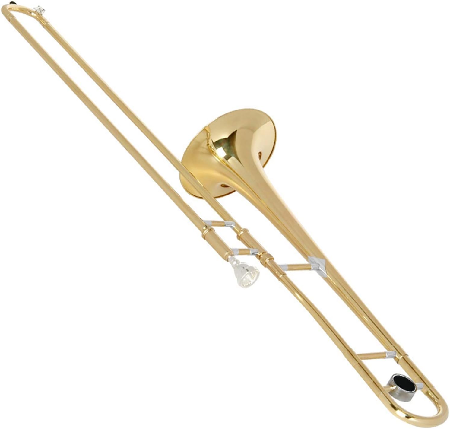 KESHUO Standard Trombone B-Flat Alto Trombone Wind Instrument for Beginners