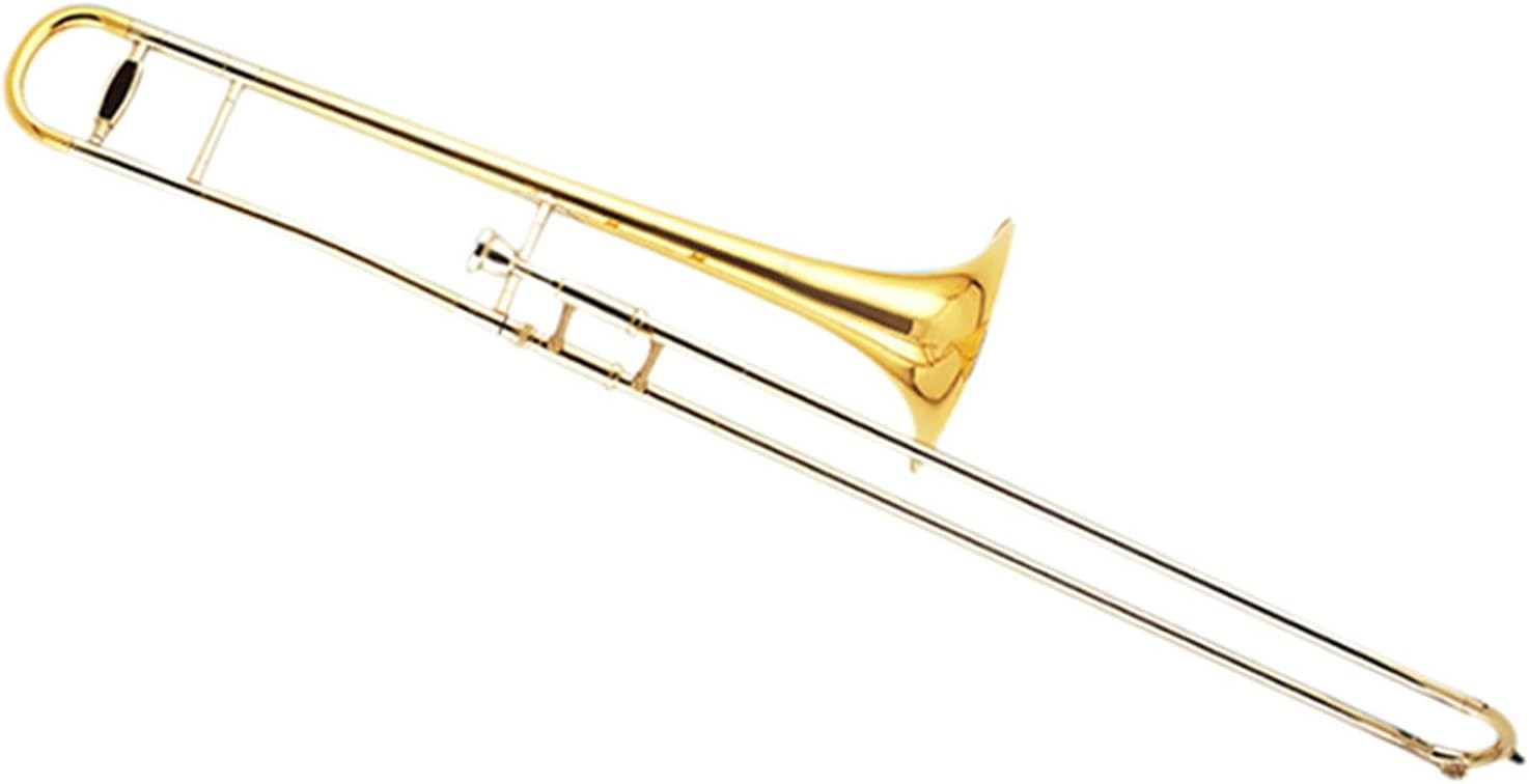 Standard Trombone Music High-Grade Gold Lacquer Bb Trombone Valve Trombone