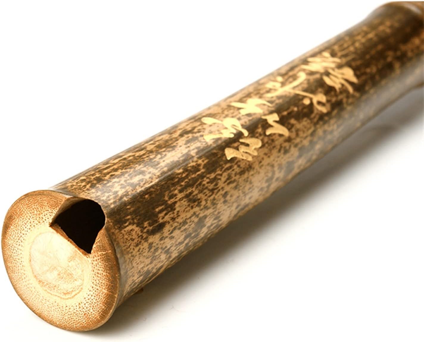 TSTS Chinese Bamboo Flute Key G Brown Vertical Bamboo Flute Traditional Chinese Musical Instruments Handmade Woodwind Xiao