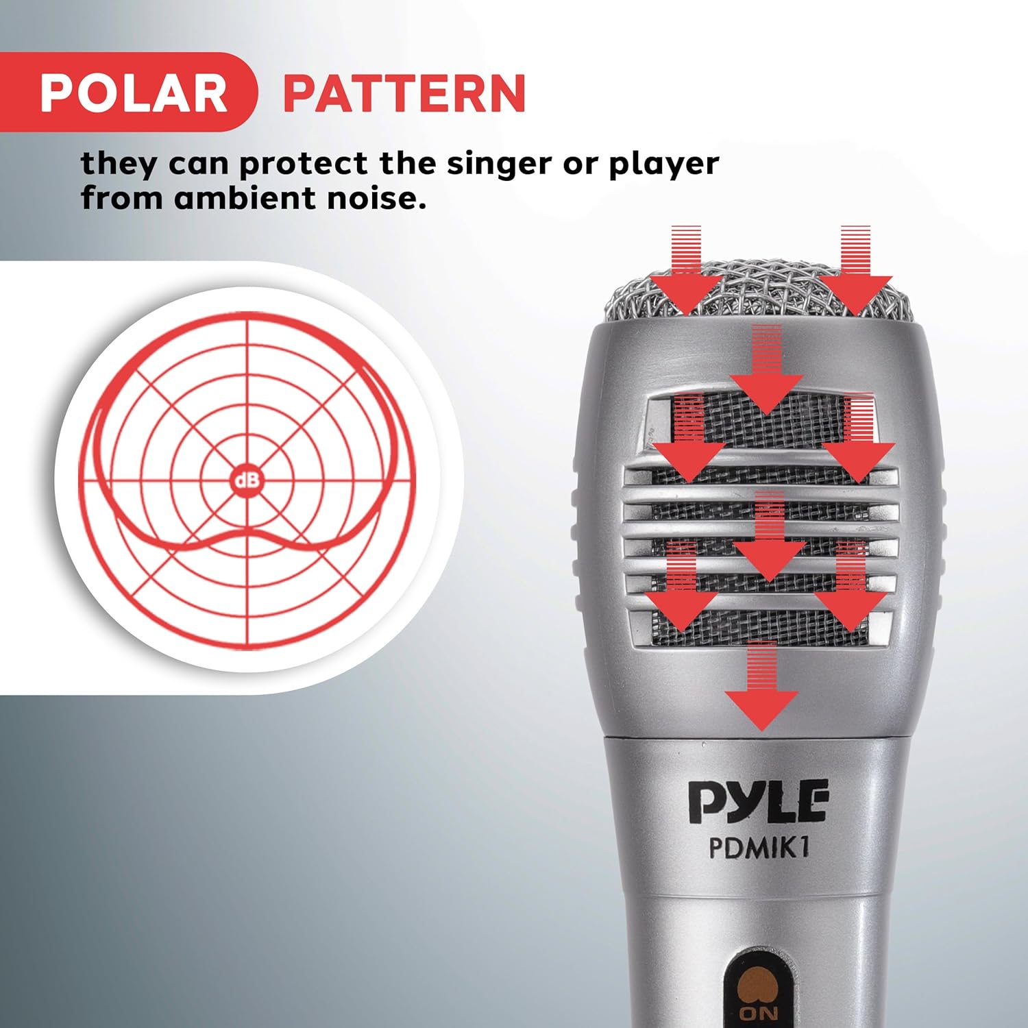 Pyle Professional Dynamic Microphone - 24-Pack Unidirectional Handheld Mic with Built-in Pop Filter, High Signal Output, 6.5 ft. XLR Audio Cable, Ideal for Stage, Karaoke & Studio Performances