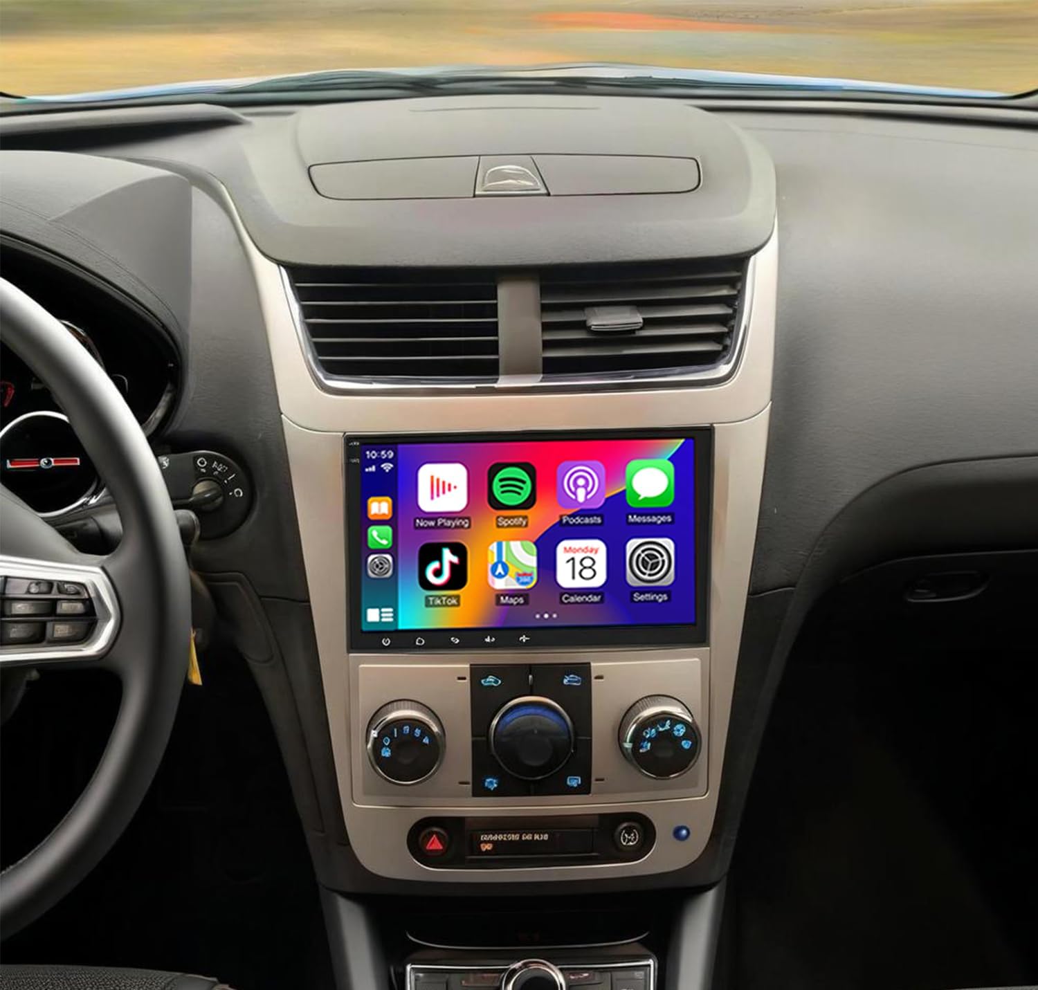 5G WiFi Android 13 Car Stereo for Chevrolet Malibu 2001 2002 2003 7 Inch IPS HD Touch Screen Car Radio Wireless CarPlay Android Auto, GPS FM/SWC Bluetooth 1080P Backup Camera-2+32G