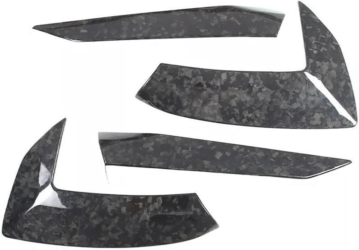 Forged Carbon Side Fender Vent Door Handle Pair Compatible For Corvette C8 20-Up Car Accessories