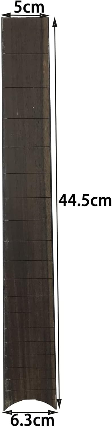 Fretless Rosewood Fingerboard 19 Fret Acoustic Guitar Neck Parts Replacment DIY Guitar Electric Guitar Neck