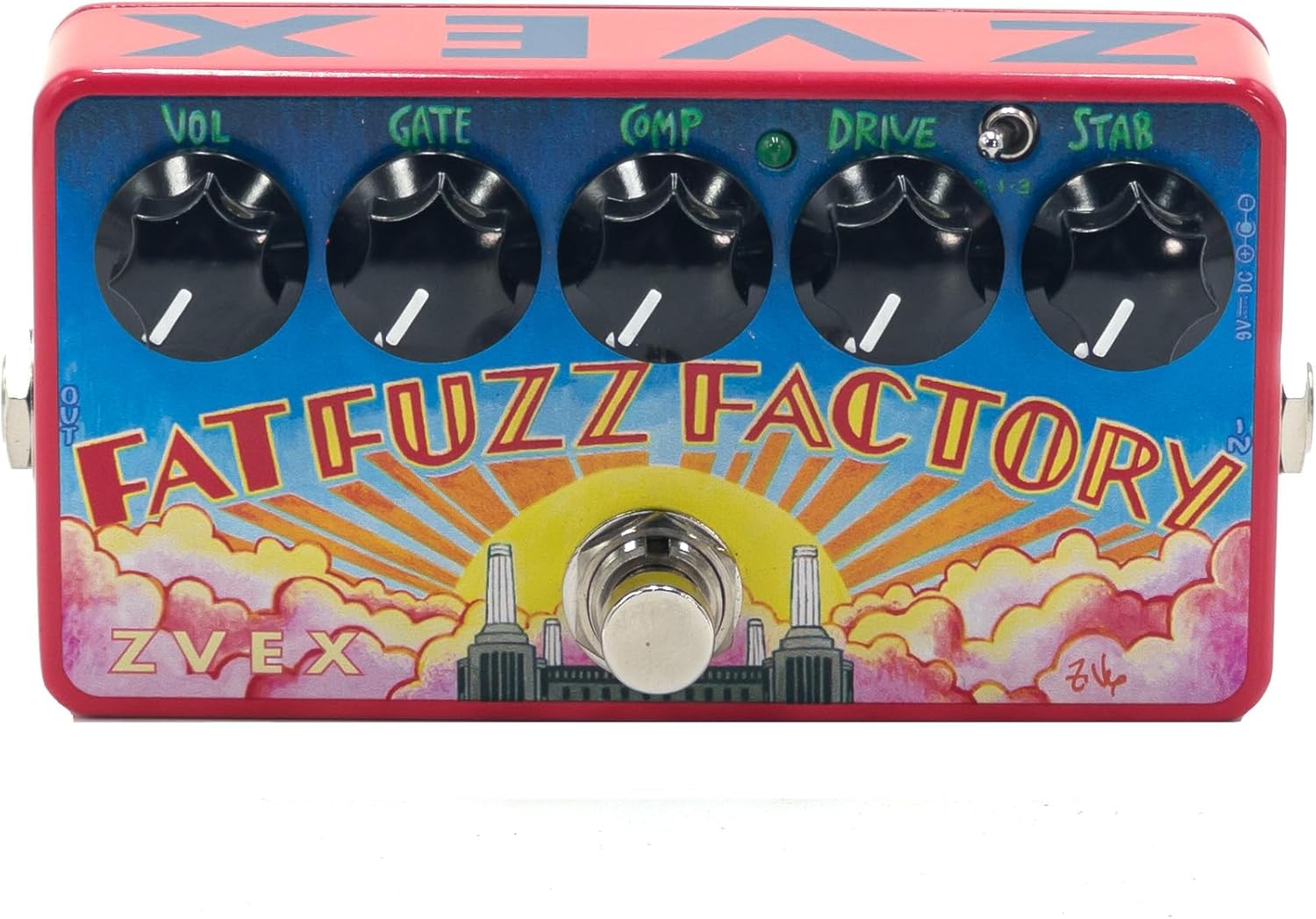ZVEX Effects Fat Fuzz Factory Germanium Fuzz Guitar/Bass Pedal