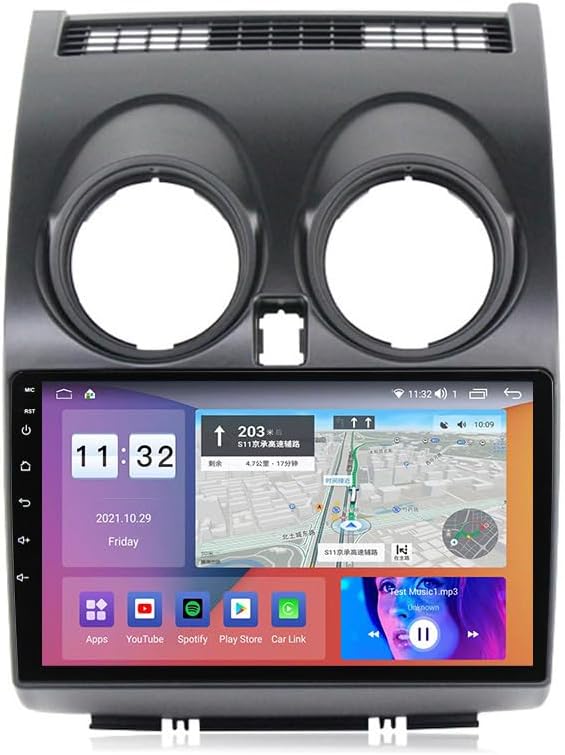 Car Stereo Radio for Nissan Qashqai 2006-2013 2G RAM+32G ROM…