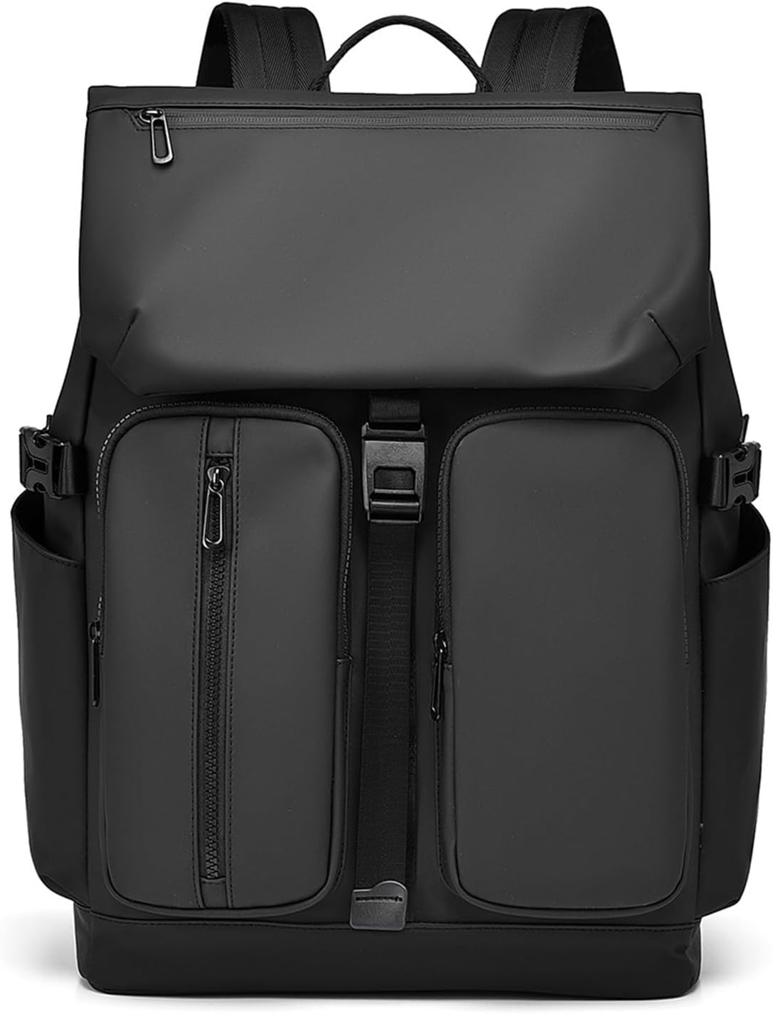 Wear Resistant, Breathable, Large Capacity Business Backpack, Computer Bag, Men's Travel(Black)