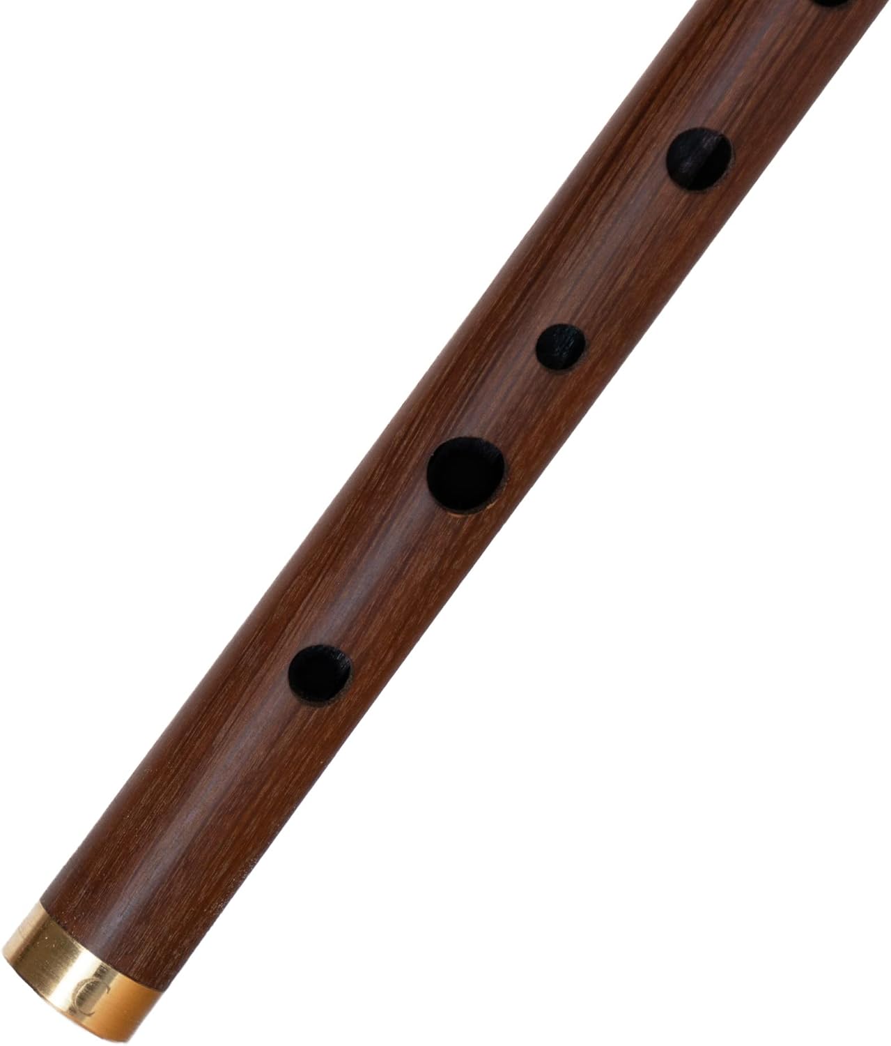 Key of C Wooden Whistle VCC-01 Great Sound Hand Carved Stabilized Wood Traditional Folk Wind Instrument Flute Orchestra Unique Woodwind Handmade Brown Wood