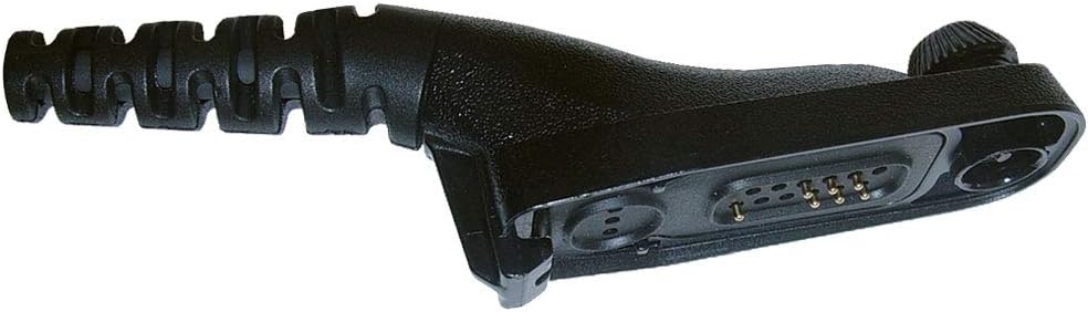 Klein Electronics Signal M7 Split-Wire Surveillance Earpiece Kit with Clear Quick-Disconnect Audio Tube for Motorola Radio Models (Works with M7 Connector pin)