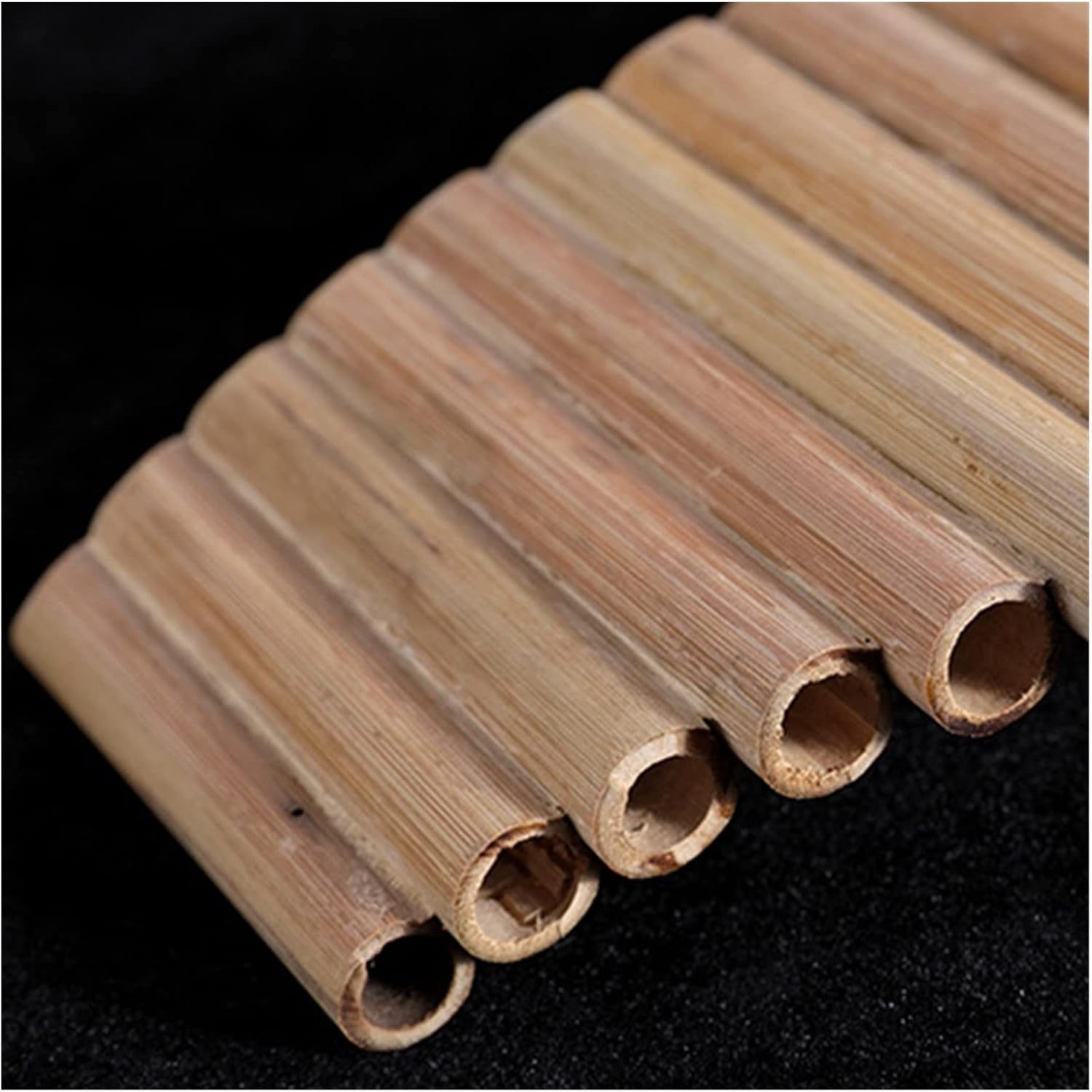 Bamboo Pan Flute 15 Pipes Wind Instrument Panpipe G Key Panpipe Handmade