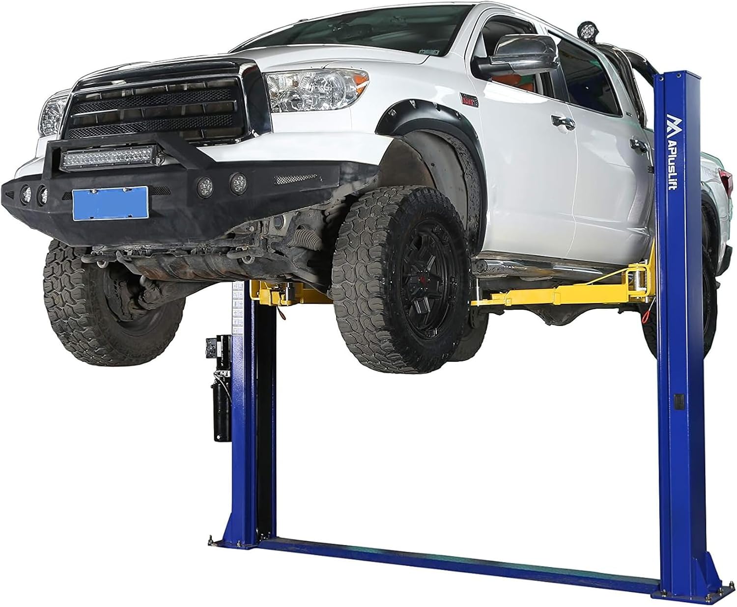 APlusLift HW-10KBP 10000LB Two Post Floor Plate Car Lift/Industry Leading 36 Months Part Replacements