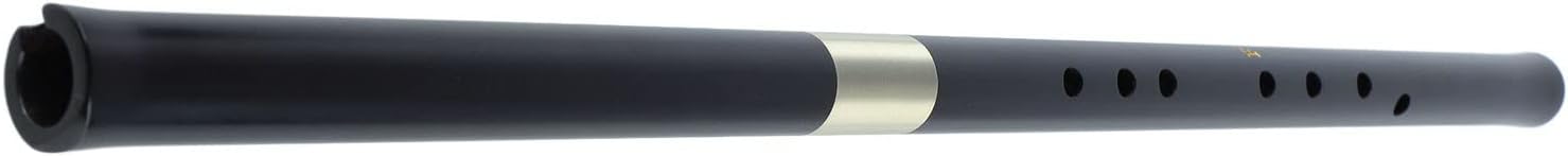 8 Hole Vertical Flute Rosewood Traditional Professional Woodwind Musical Instrument for Classical Music Performances (F Key)