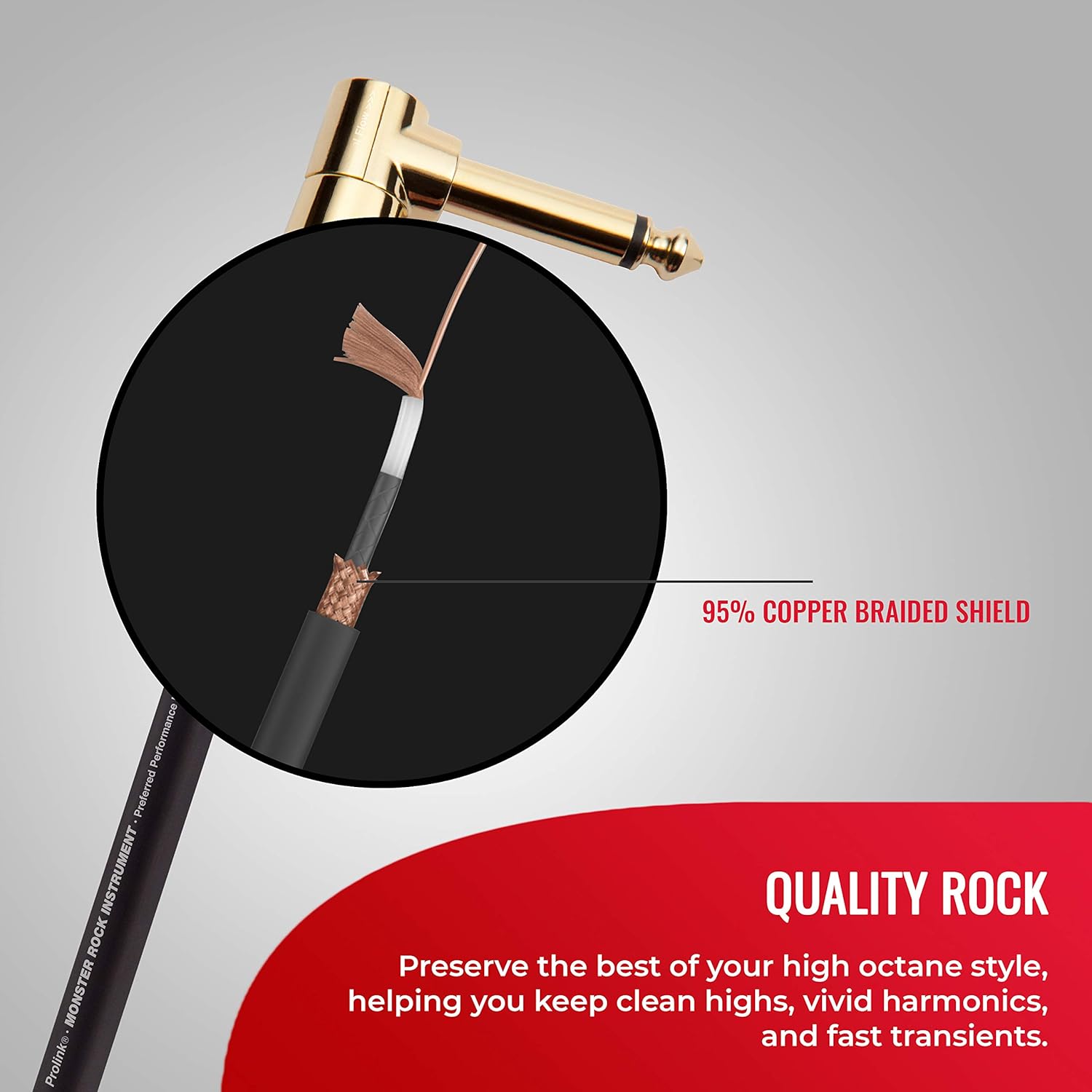 Rock Instrument Cable by Prolink