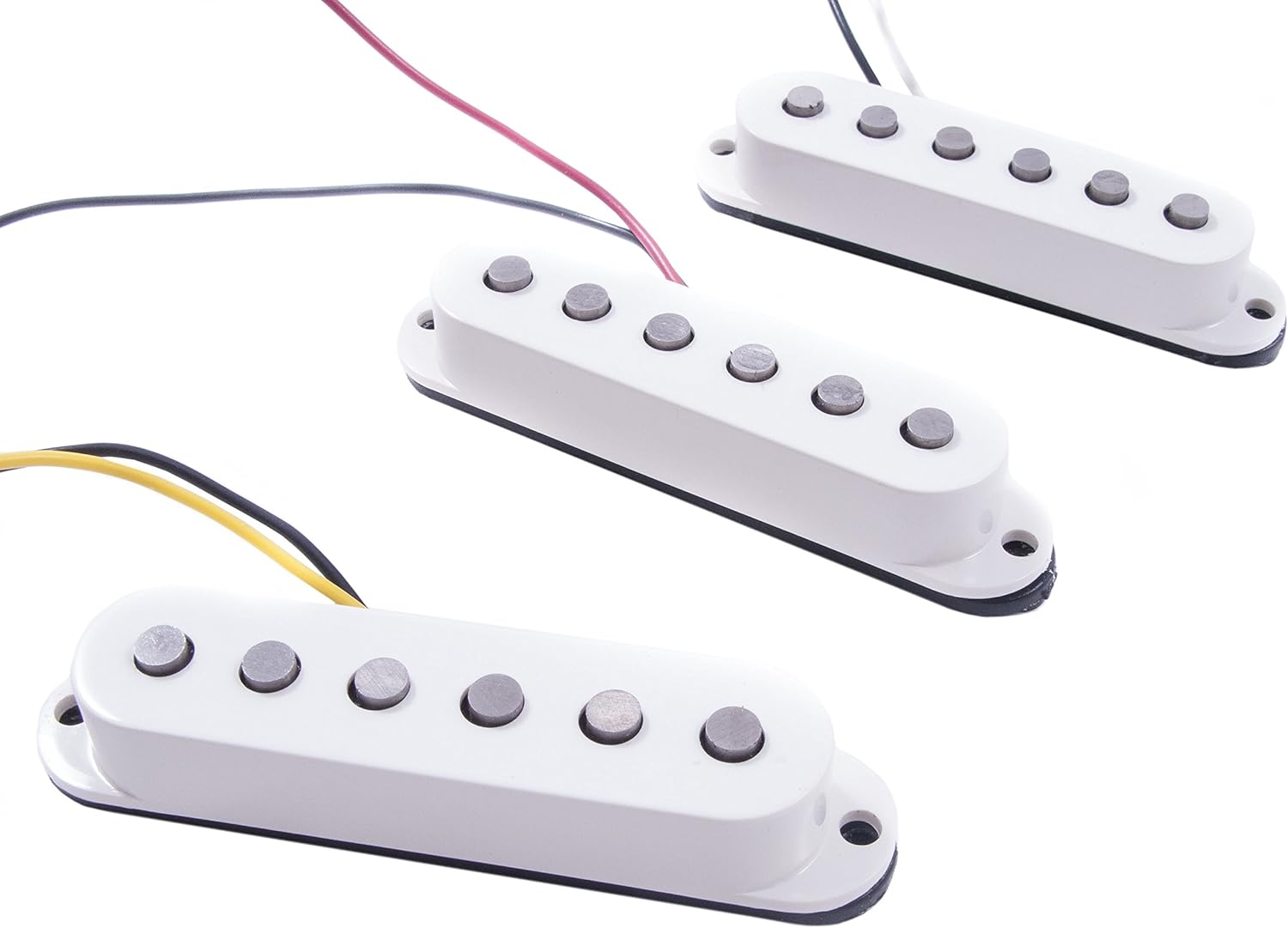 Fender Deluxe Drive Stratocaster Pickups & Deluxe Locking Staggered Guitar Tuners, Chrome 1.7 x 10 x 4.5 inches