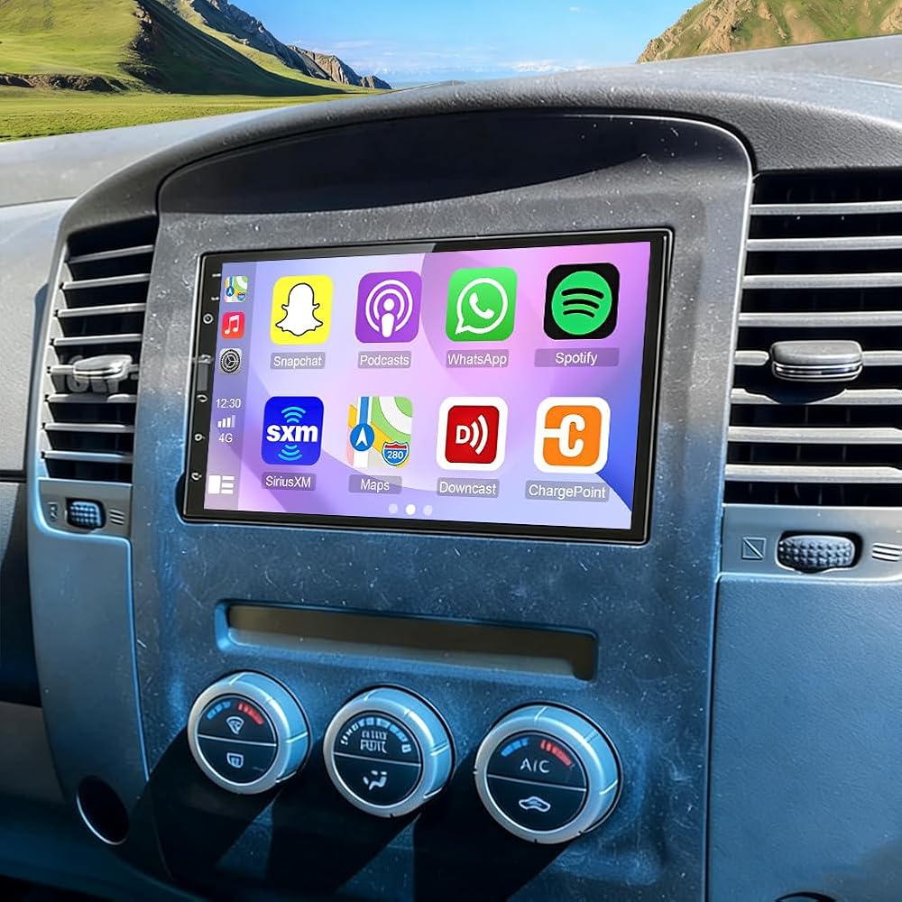 8+256G Car Stereo for Nissan Livana 2006-2010 with Wireless Carplay&Android Auto,7 Inch Android 15 Touchscreen Bluetooth Car Radio with GPS, WiFi, FM Radio,Backup Camera,SWC,MIC