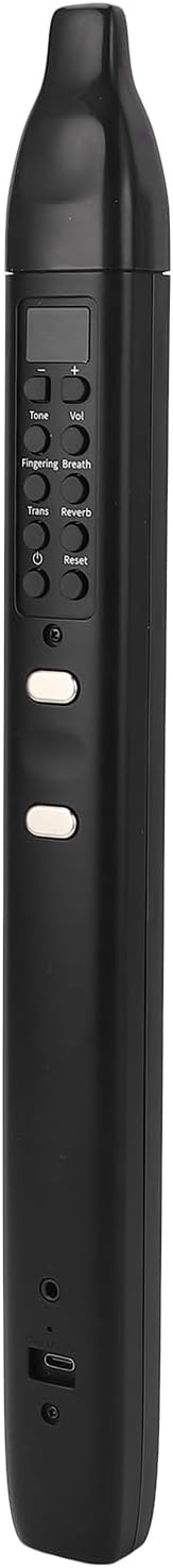 Electric Blowpipe 10 Timbre Portable Digital Wind Instrument for Beginners Compatible with MIDI