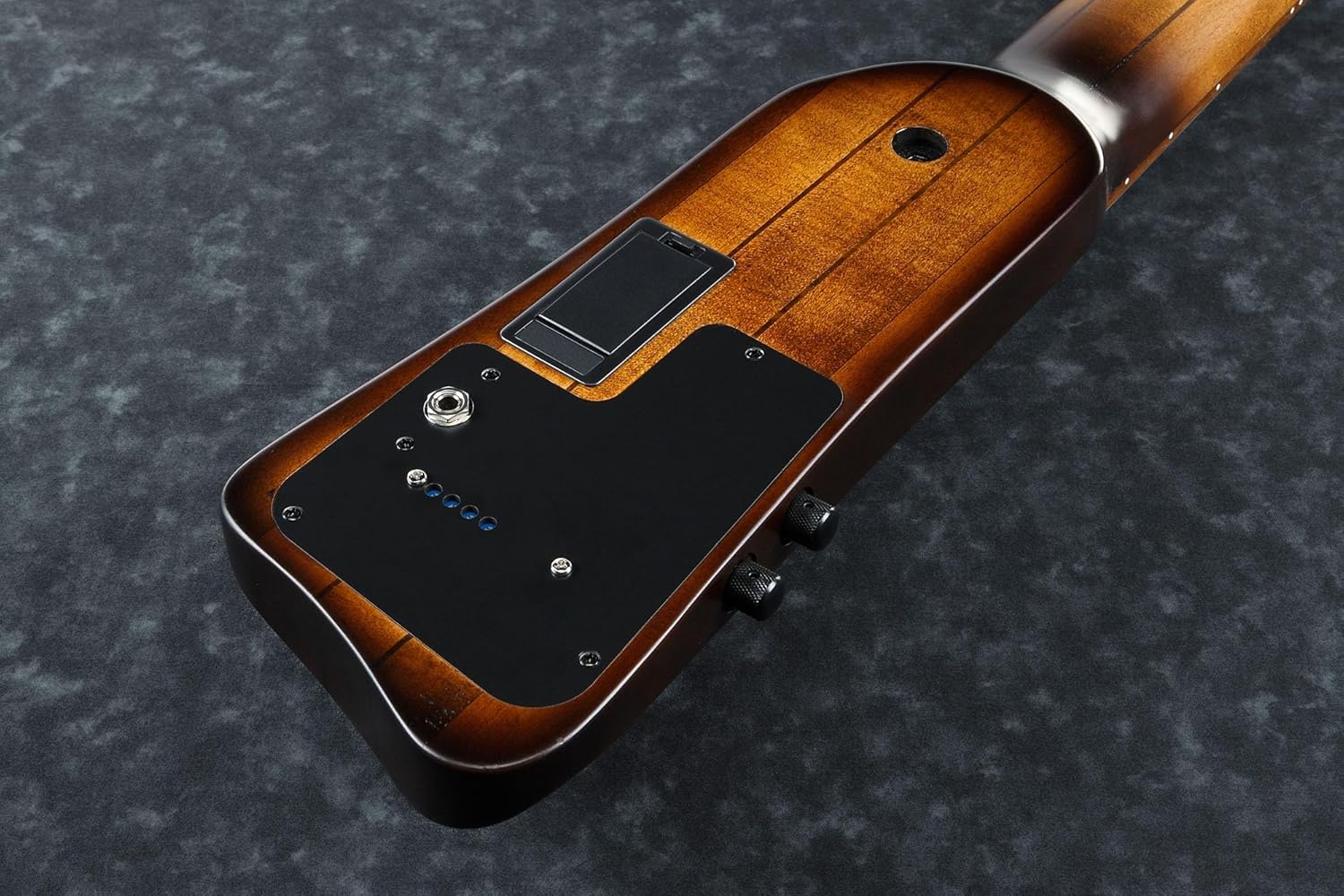 Ibanez UB804 Upright Bass - Mahogany Oil Burst Bundle with Gig Bag, Tuner, Strap, Instrument Cable, Instructional DVD, and Austin Bazaar Polishing Cloth