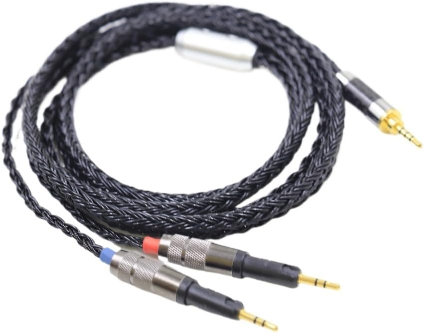 3.5mm 6.35mm XLR 4.4mm 16 Core OCC Silver Plated Earphone Upgrade Cable(4.4mm Balanced,300cm)