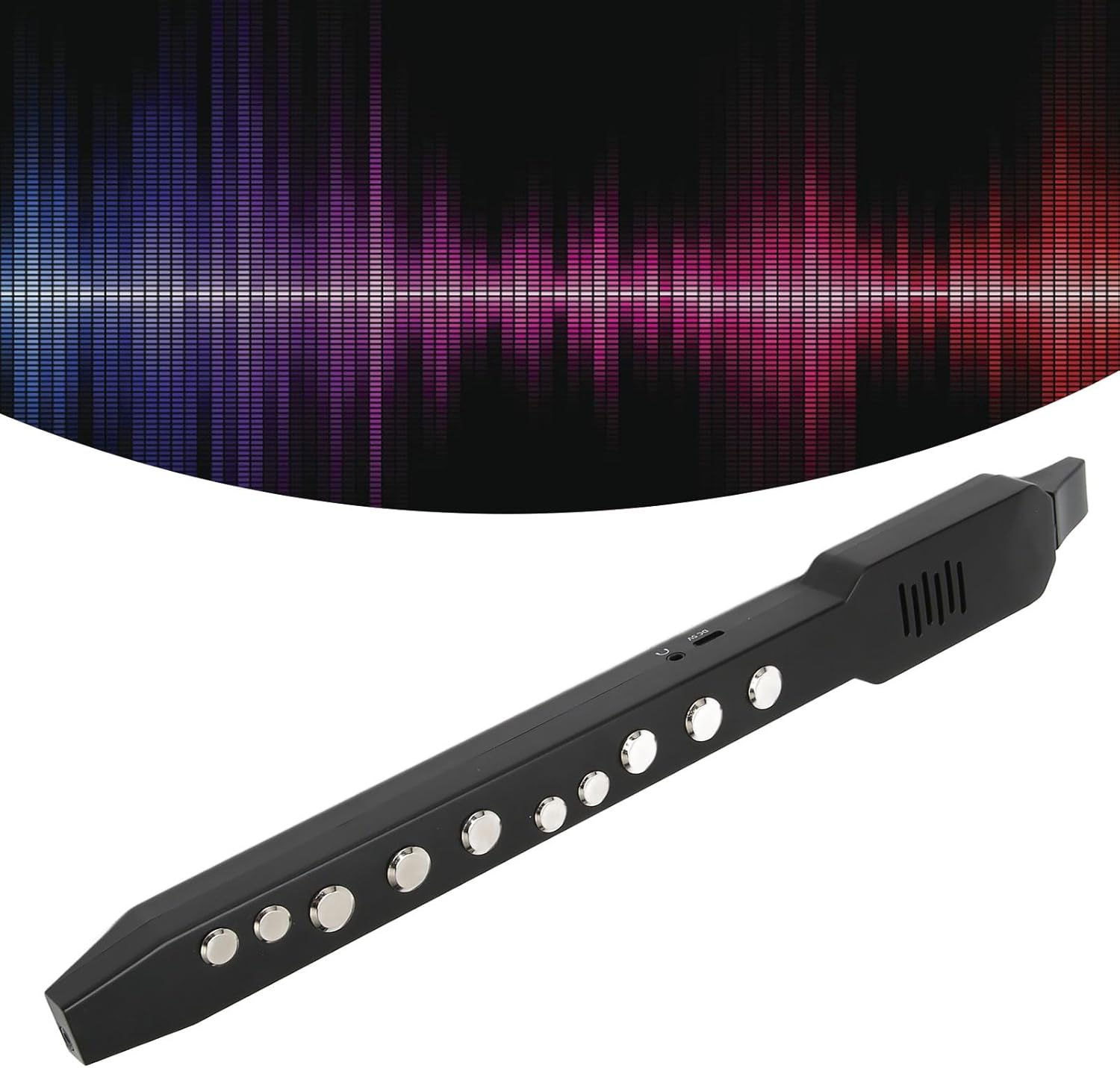 Digital Wind Instrument, Professional Electronic Wind Instrument with 10 Kinds of Tone, 12 Accompaniments, Wind Musical Instruments for Kids Adults