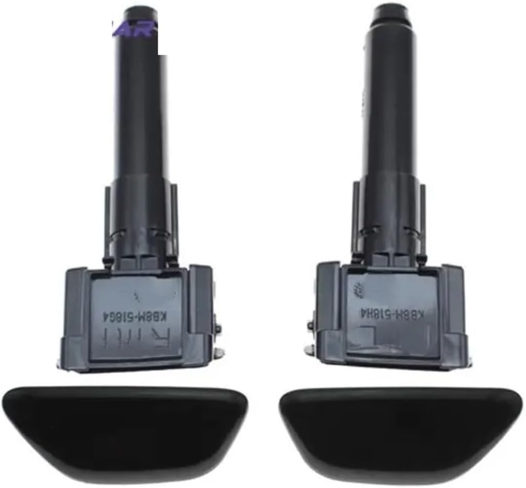 Car Headlight Washer Jet, for Mazda, for CX-5, for KF 2017 2018 Left Right Headlamp Water Spray Nozzle Washer Jet Cover KB8M-518H1 KB8M-5182Y KB8M-5182X KB8M-518G1