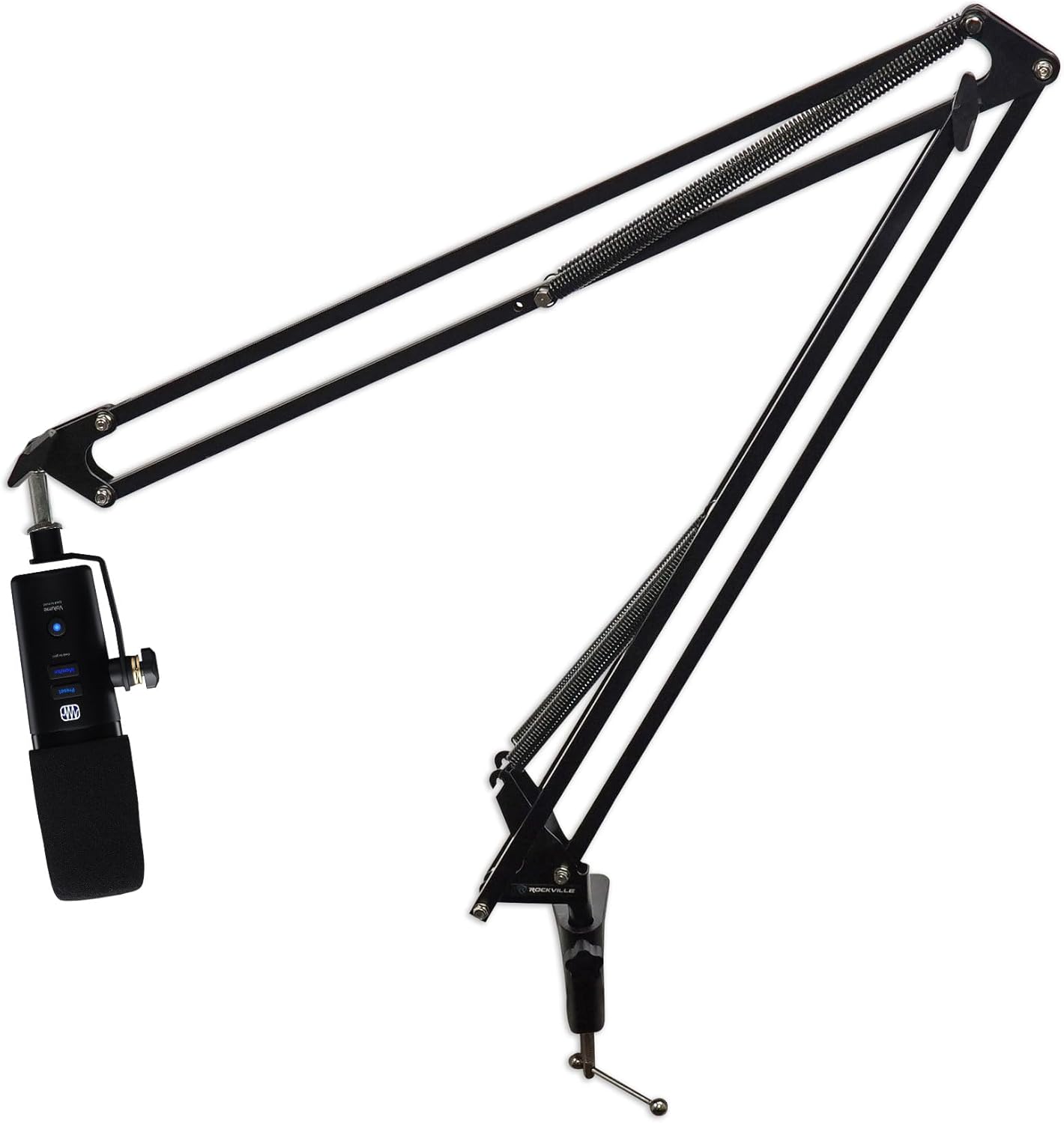 Audiosavings Bundle: Presonus Revelator Dynamic USB-C Microphone for Recording/Streaming/Podcasting Bundle with Rockville DMS40 40