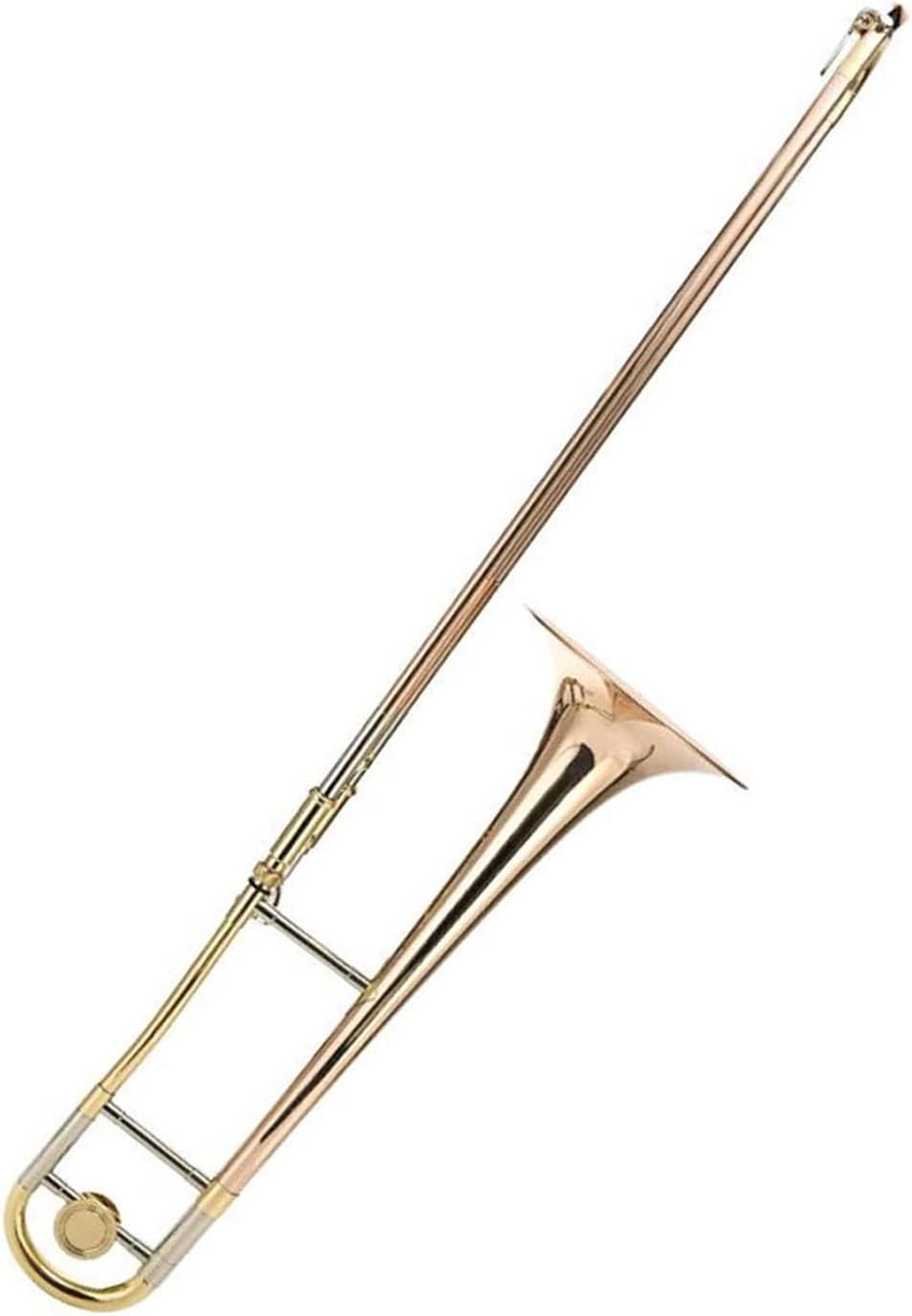 Adult Trombone Instrument Professional Bb Tenor Trombone Instrument With Phosphorus Bronze And Gold Lacquer