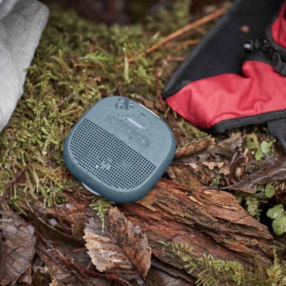 Bose SoundLink Micro: Small Portable Bluetooth Speaker (Waterproof), Midnight Blue