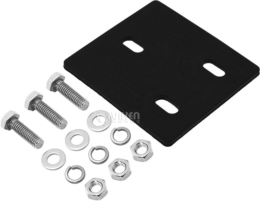 Vixen Horns Train Horn for Truck/Car. 4 Air Horn Black Heavy Duty Trumpets. Super Loud dB. Fits 12v Vehicles like Semi/Pickup/Jeep/RV/SUV VXH4318B