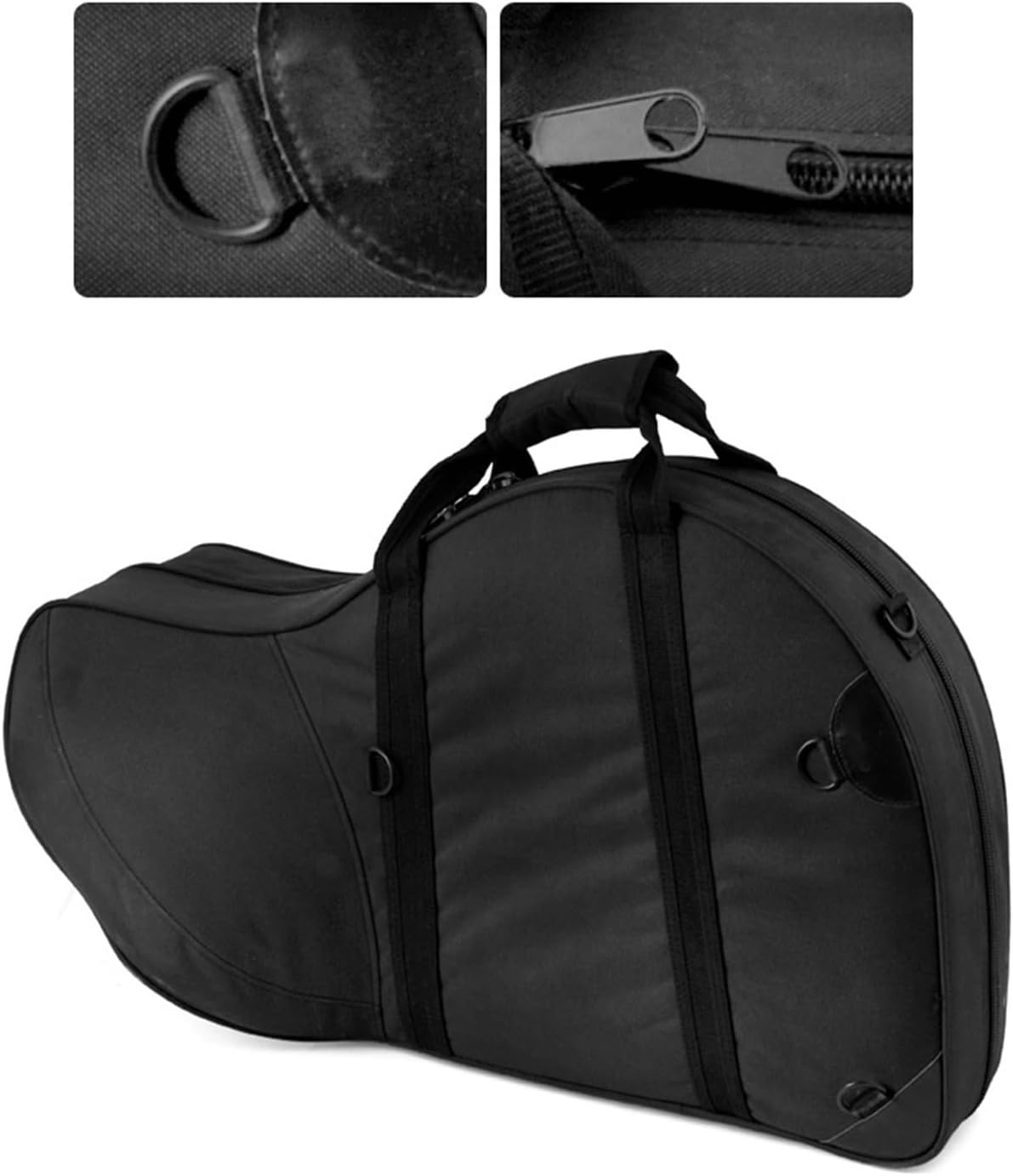 Professional double French horn B flat gold plated nickel material