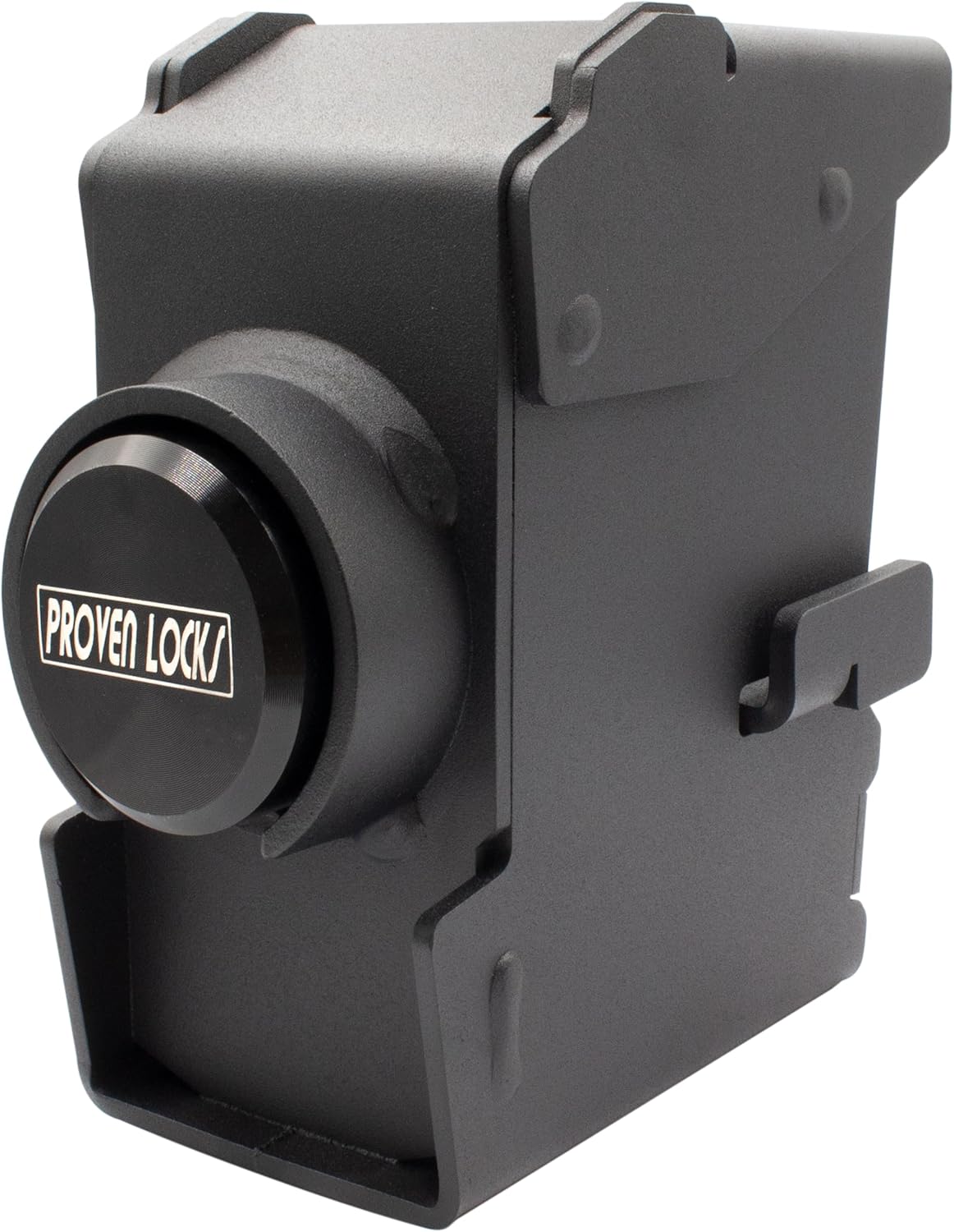 Proven Industries Model 2517-D1 Trailer Lock, Fits 2 5/16-Inch Demco Cast Trailer Couplers, Made in The USA (Black)
