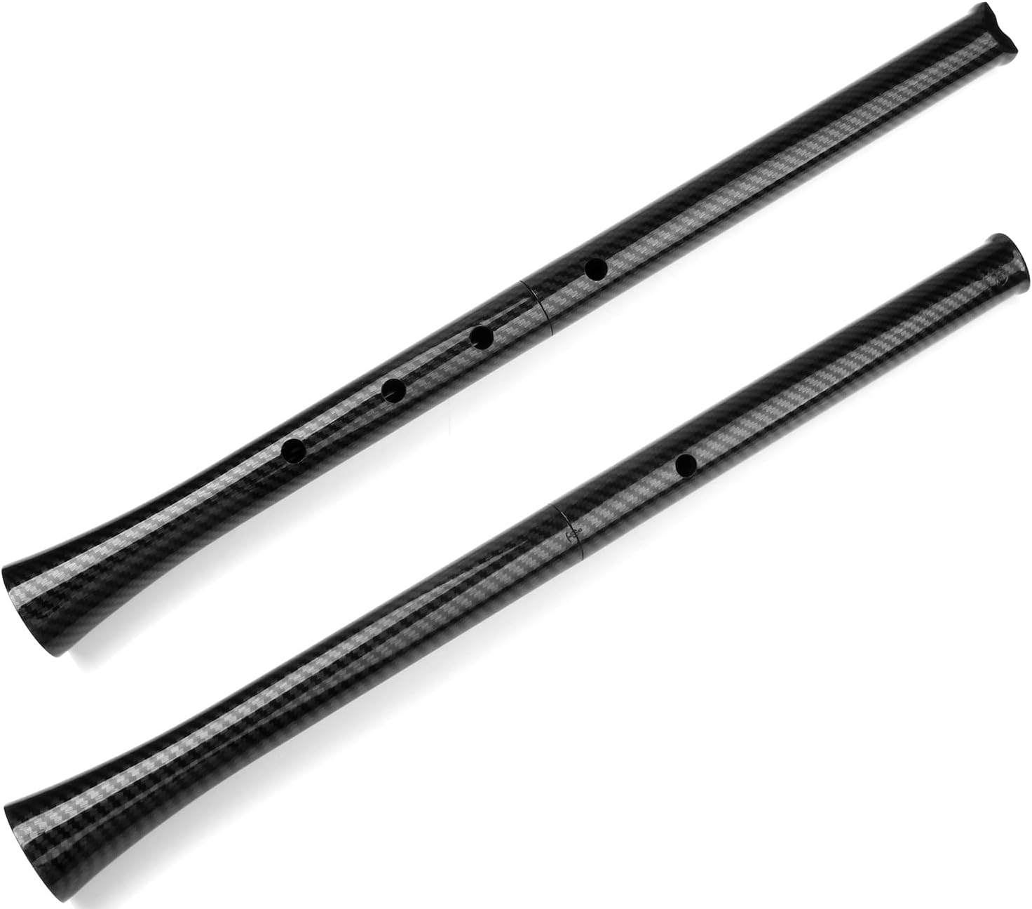 Carbon Fiber effct Traditional Musical instrument D key 5 hole 1.8 Shakuhachi With Box