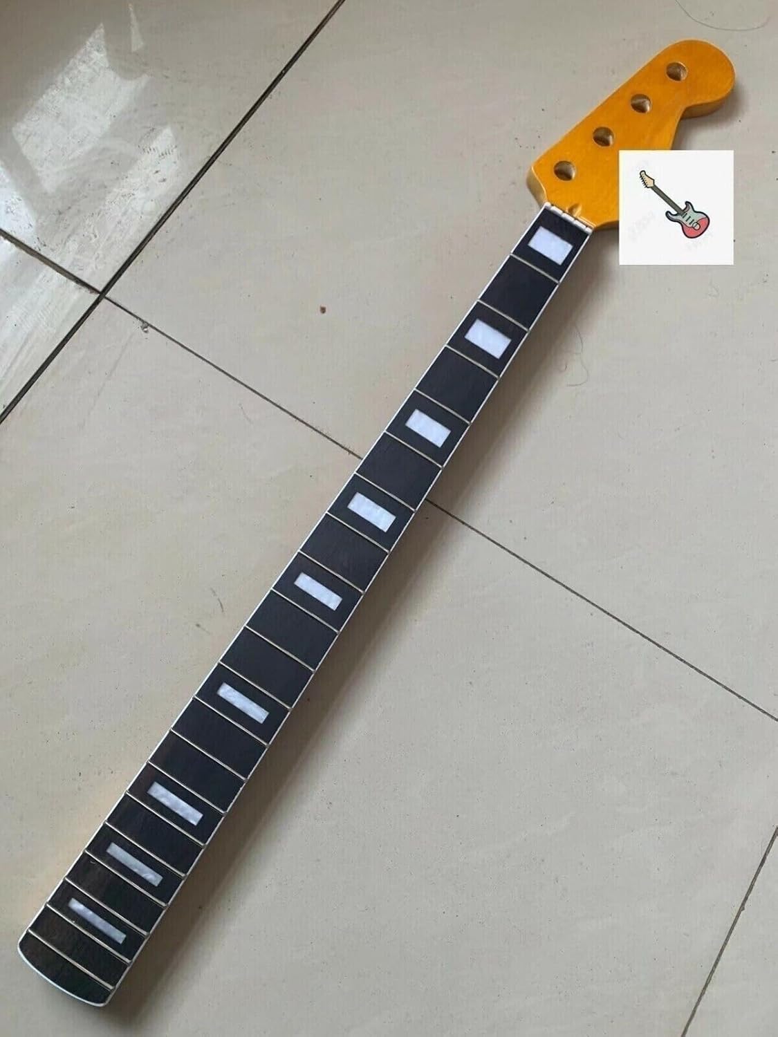 Electric Guitar Neck Rose Wood Fingerboard.20frets P Bass Style Replacement