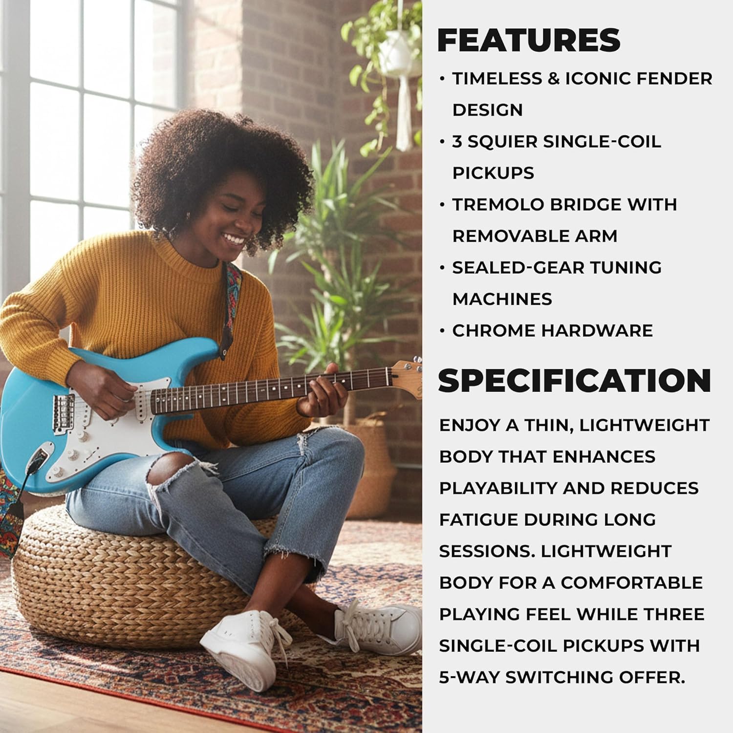 Fender Squier Stratocaster - California Blue