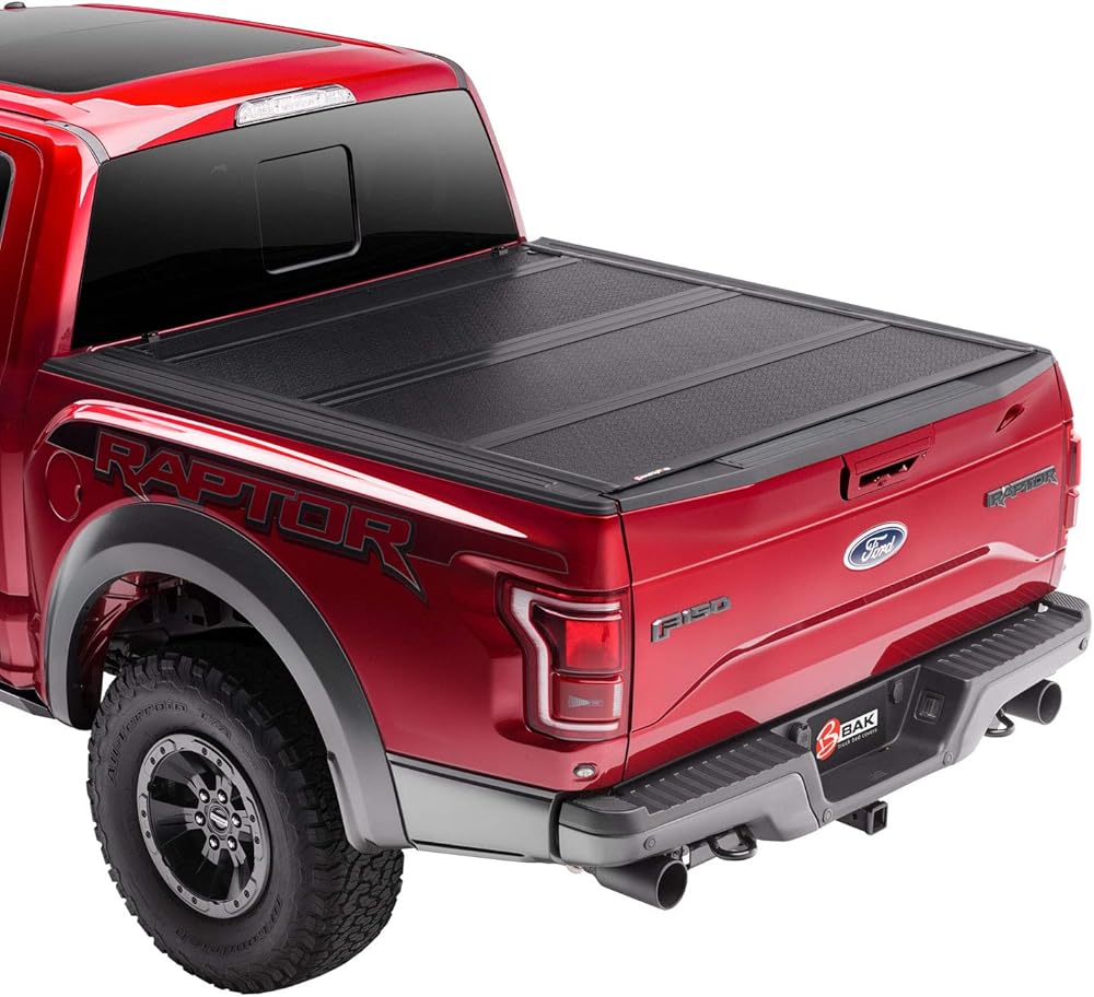 BAK BAKFlip F1 Hard Folding Truck Bed Tonneau Cover | 772303 | Fits 1999 - 2007 Ford Super Duty 6' 9