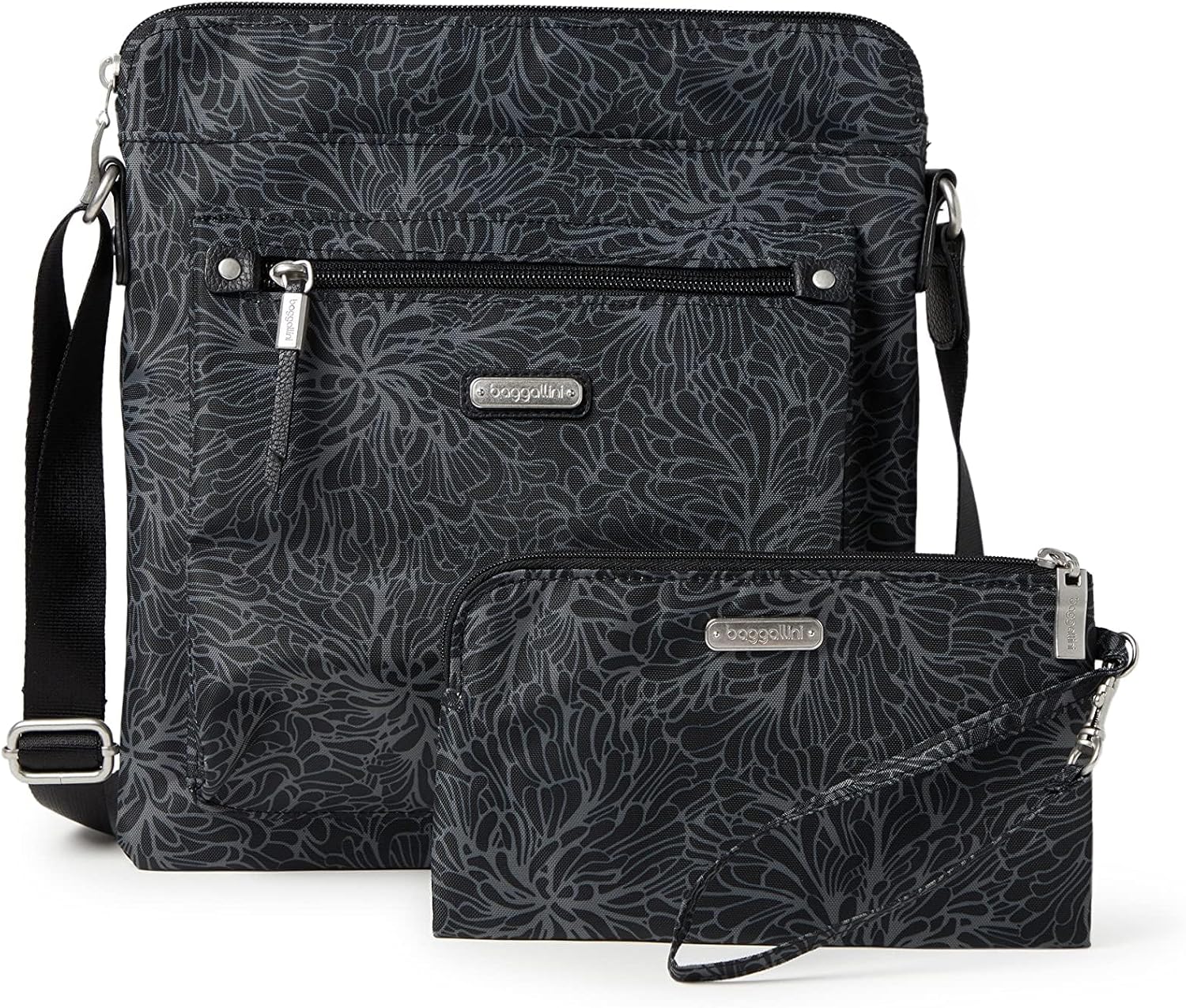 Baggallini womens Go Bagg With Rfid Phone Wristlet