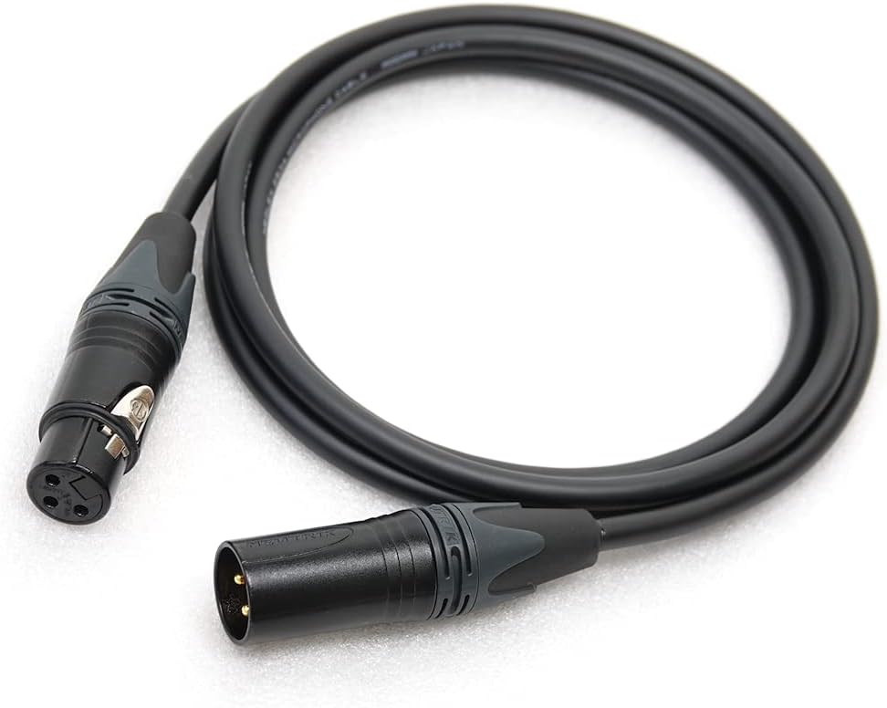 MOGAMI 2534 XLR Microphone Cable (4.9feet) Black