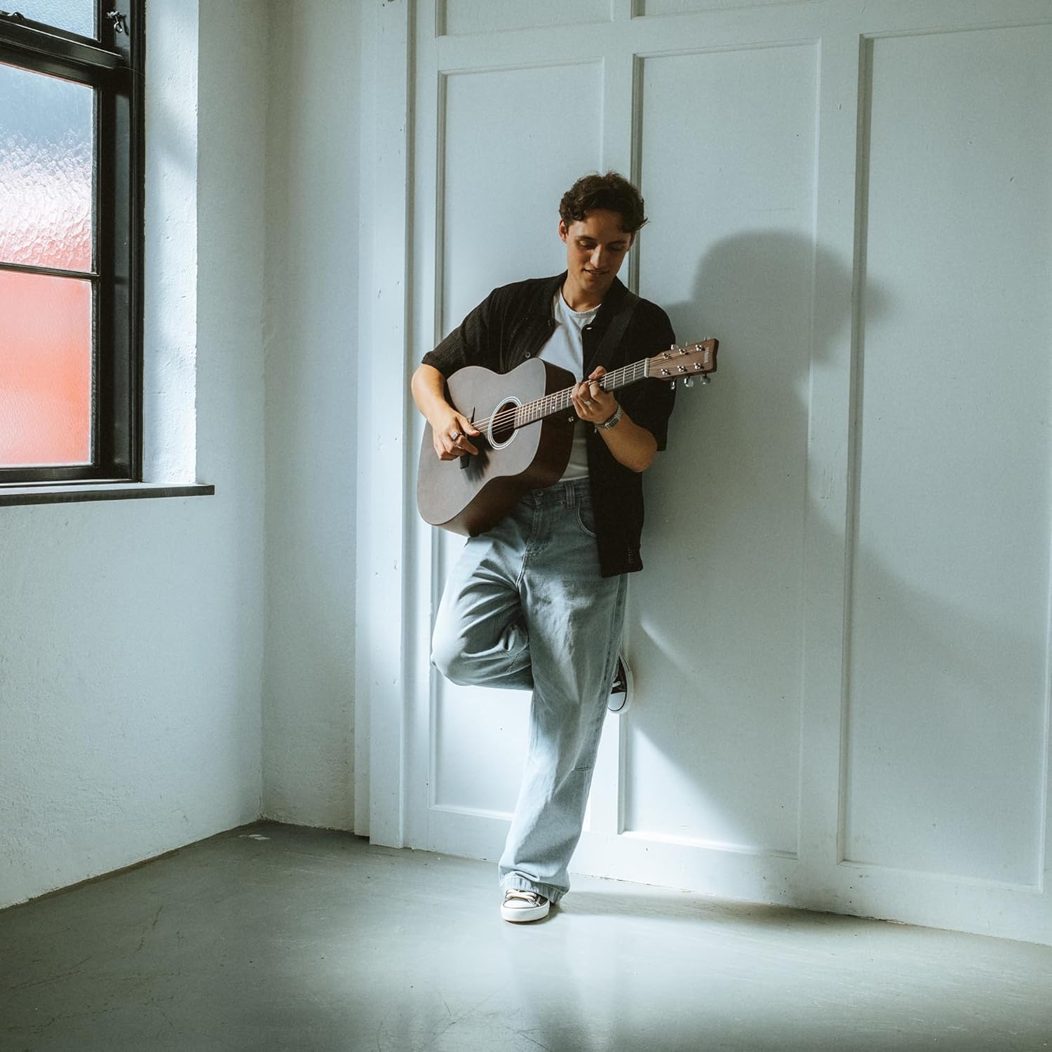 Yamaha F400 Acoustic Guitar - Smoky Black