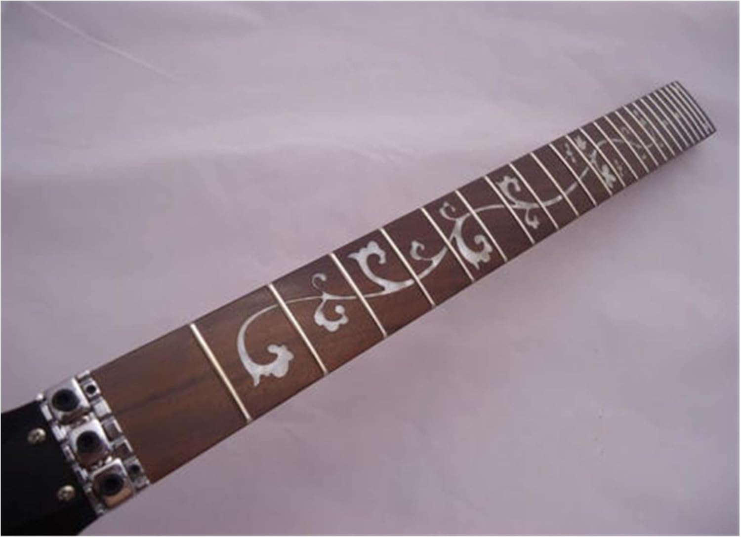 Electric Guitar Neck 24 Fret Maple Parts Replacement Rosewood Fingerboard Electric Guitar Neck
