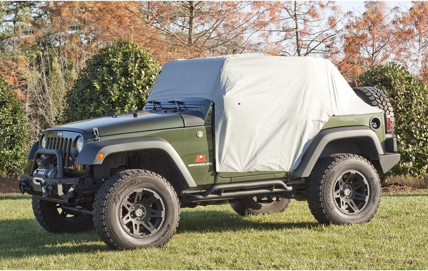 Rugged Ridge 13317.10 Weather-Lite Cab Cover; 07-Current Jeep Wrangler JK/JL, 2 Door